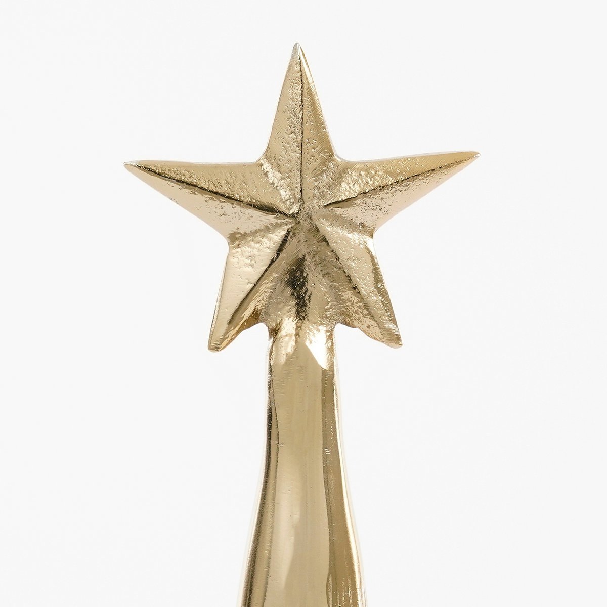 Dekorativer Weihnachtsbaum Gold