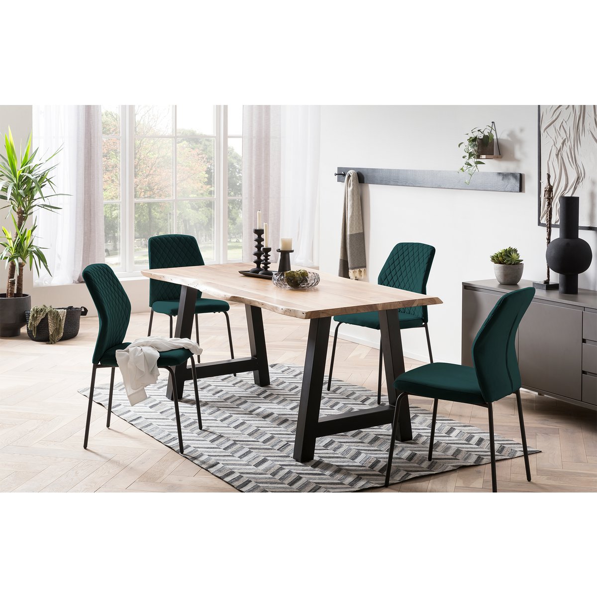 Acacia dining table 140x80 cm