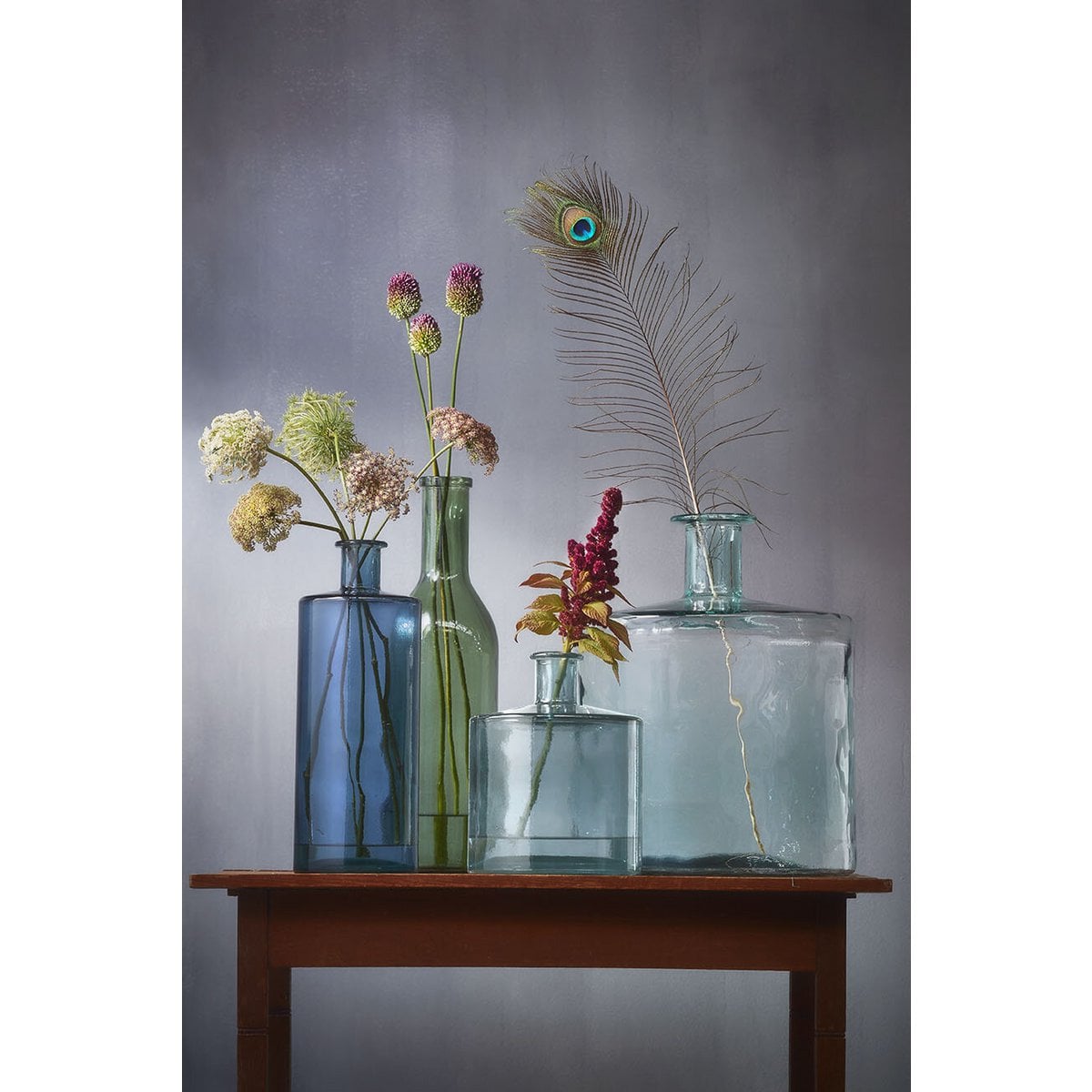Dekorative Flasche Guan Transparent