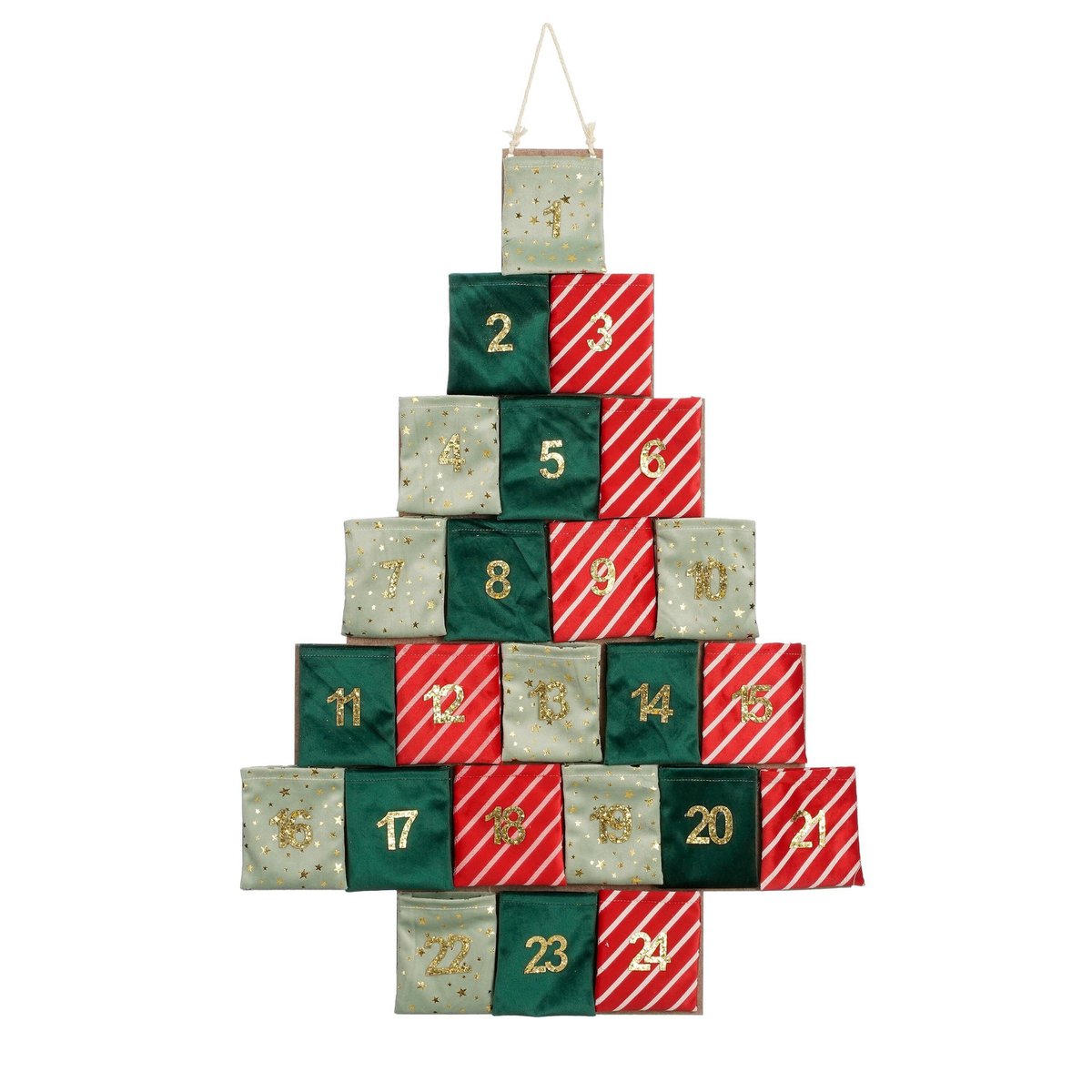 Adventskalender Grün