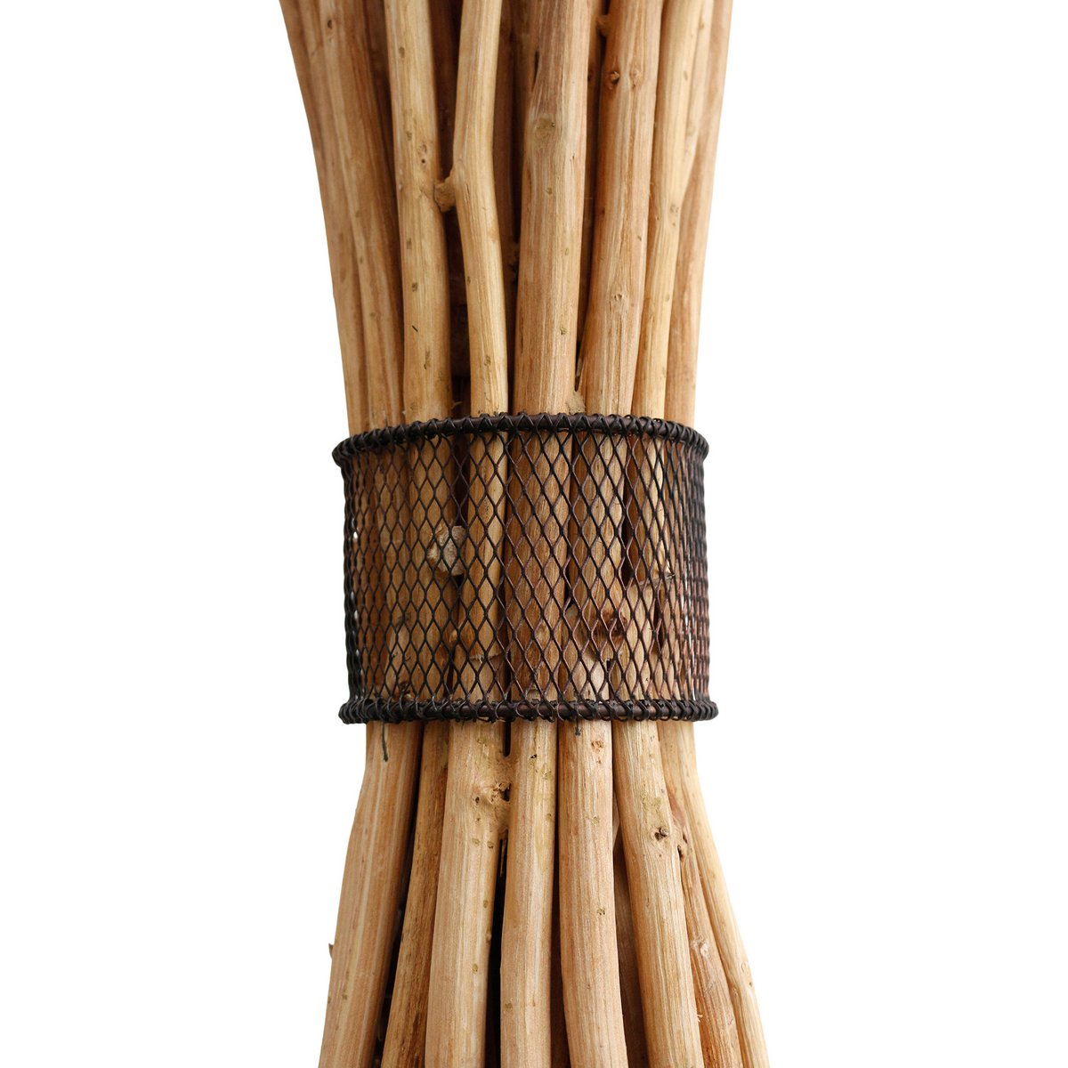 Floor lamp driftwood natural/black 149 cm