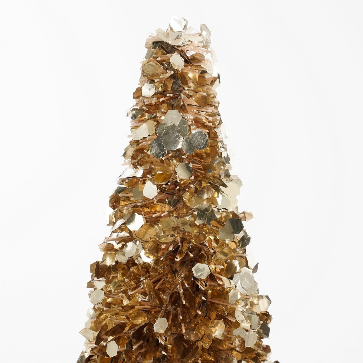 Dekorativer Weihnachtsbaum Gold