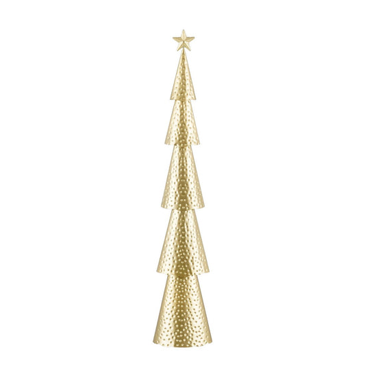 Dekorativer Weihnachtsbaum Gold