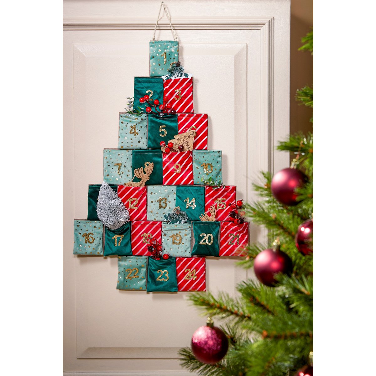 Adventskalender Grün