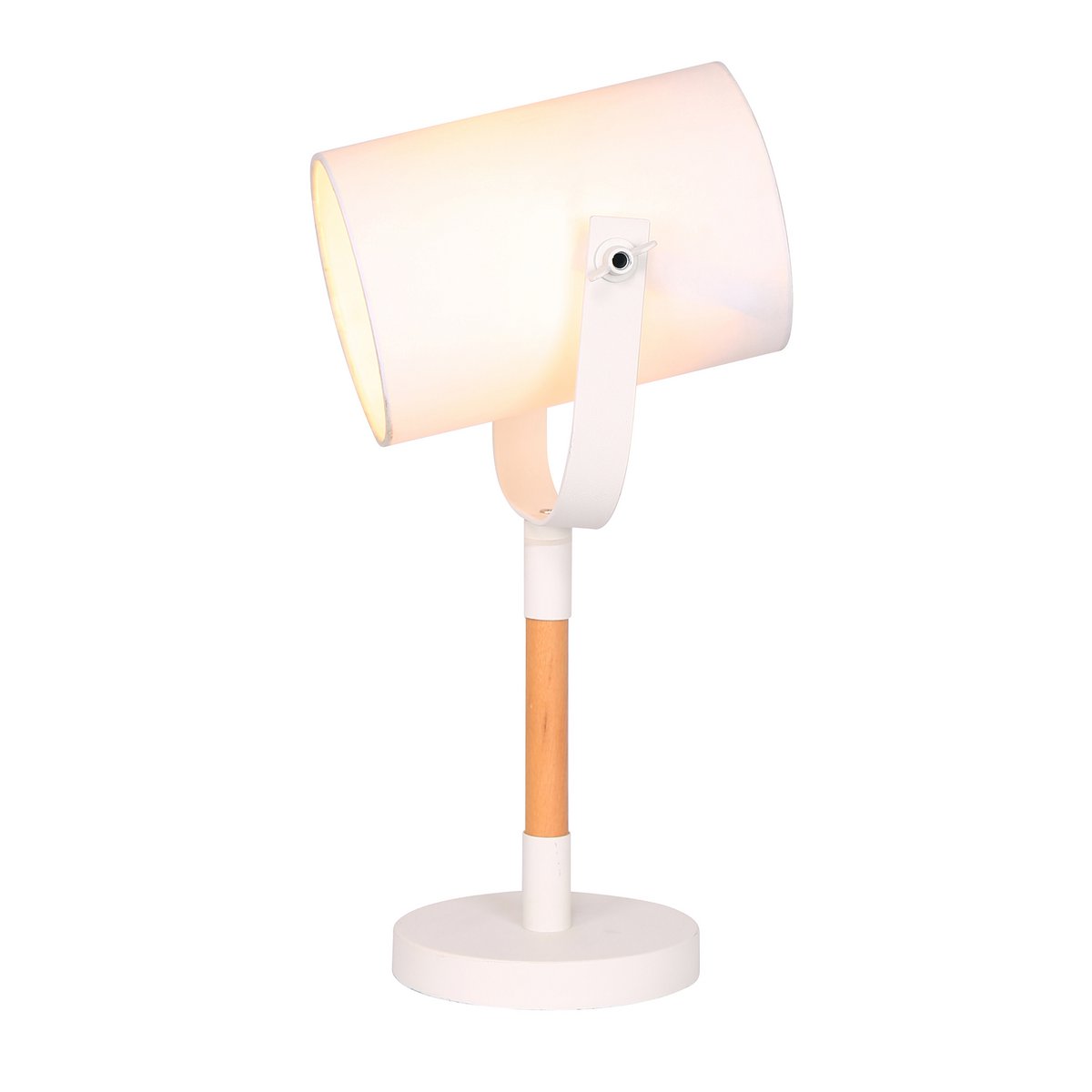 Table lamp Scandinavian white/natural