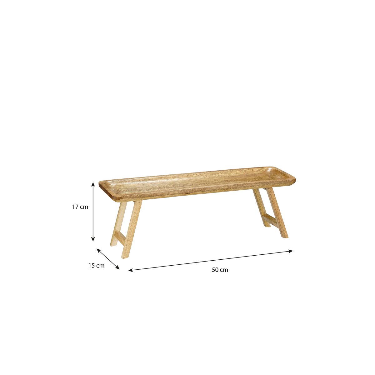 Duko Dunkelbraunes Tablett