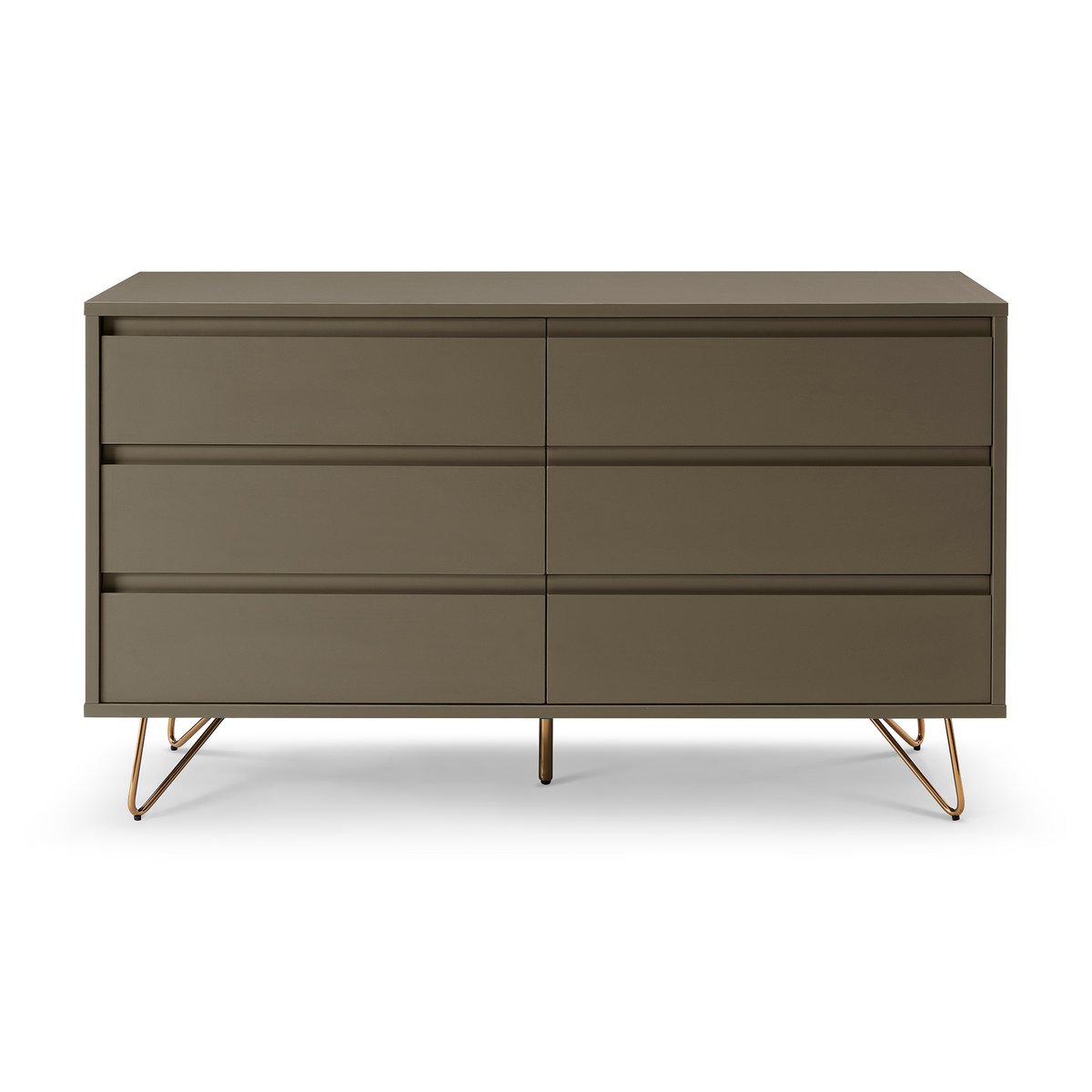 Chest of drawers wide with 6 drawers