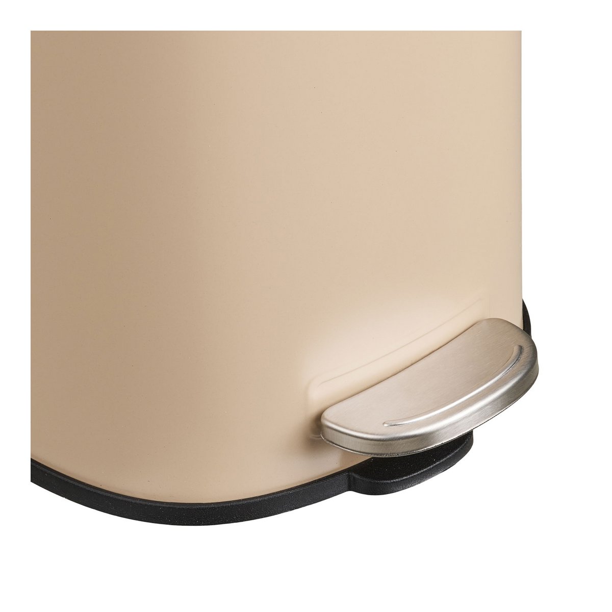 Lodi Treteimer mit Absenkautomatik, Metall, Beige, 3l