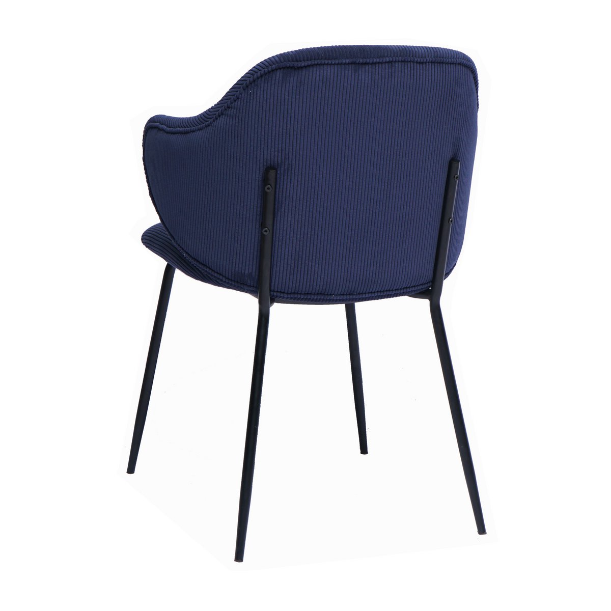 Set of 2 armchairs dark blue