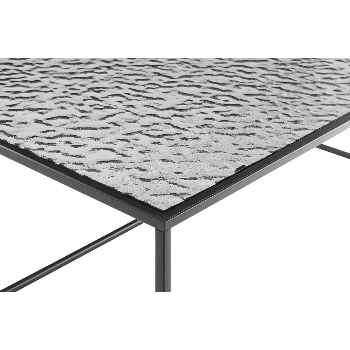 Coffee table 110x55 cm black