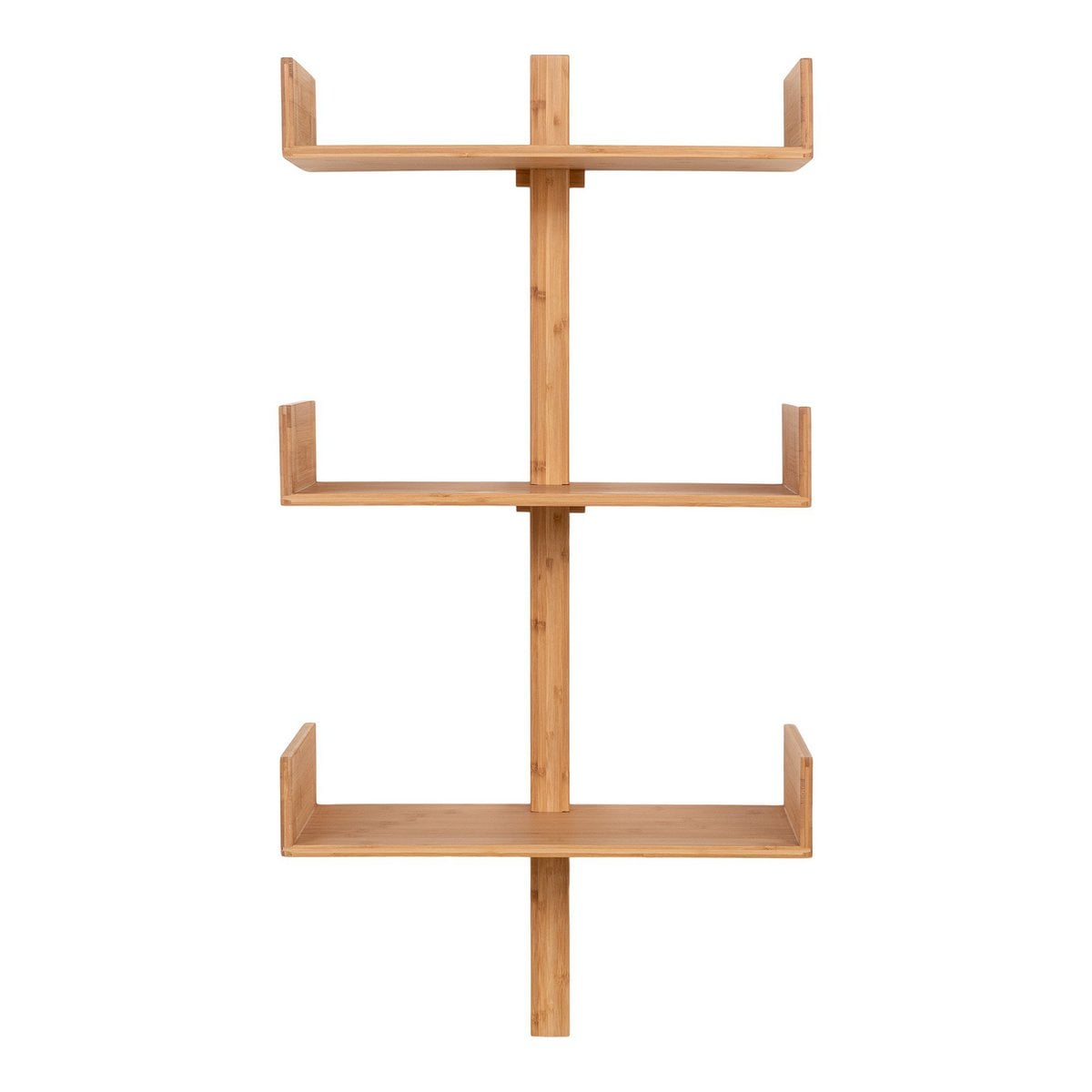Villa Shelf - Wandregal, Bambus, natur 50x102 cm