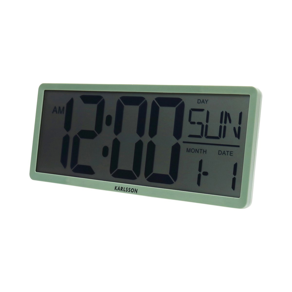 Wand-/Tischuhr Retro LCD