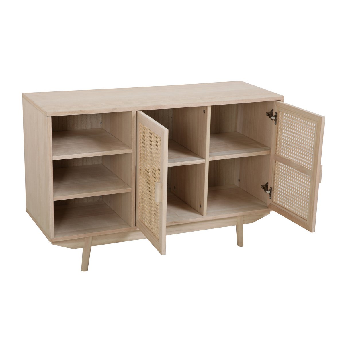 Sideboard 100x36 cm rattan weave