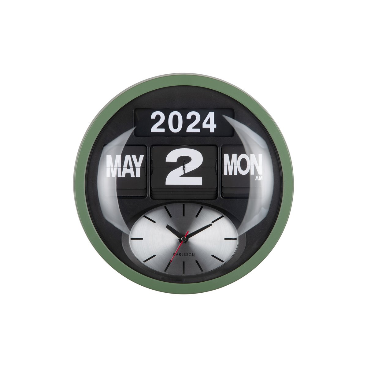 Wanduhr Round Flip