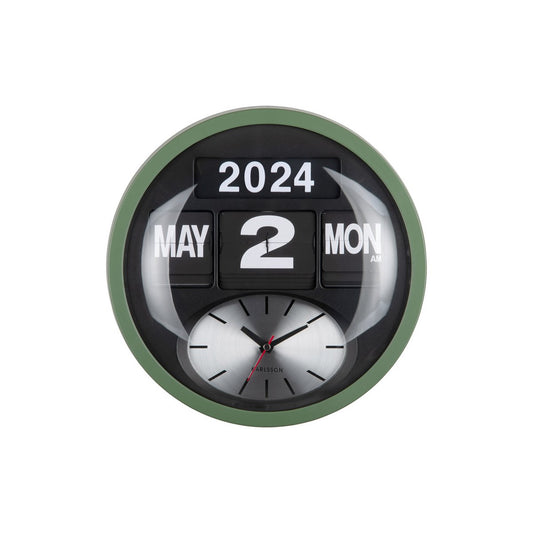 Wanduhr Round Flip