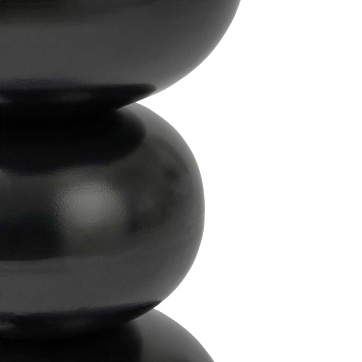 Beistelltisch Luna Schwarz
