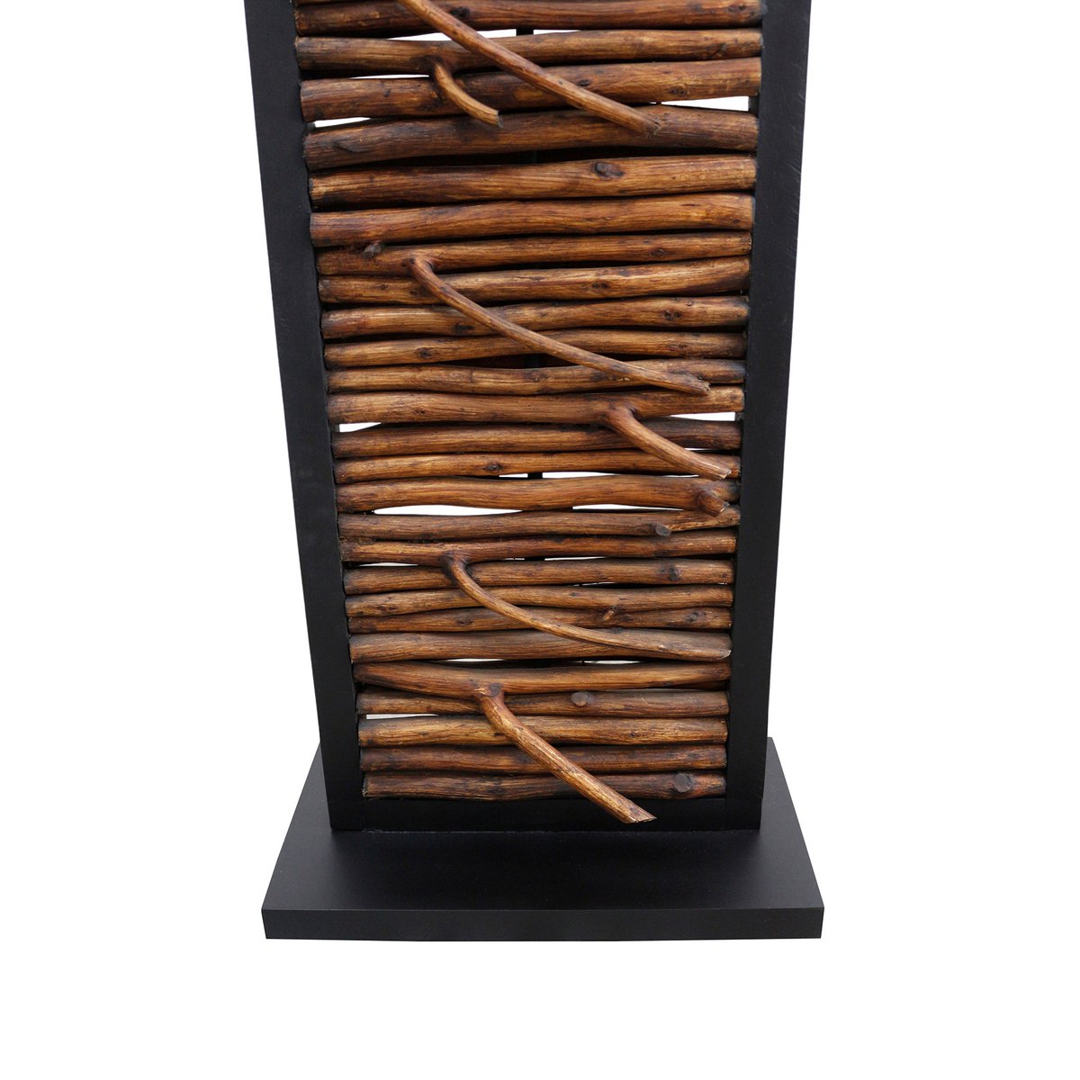 Floor lamp driftwood natural/black 163 cm