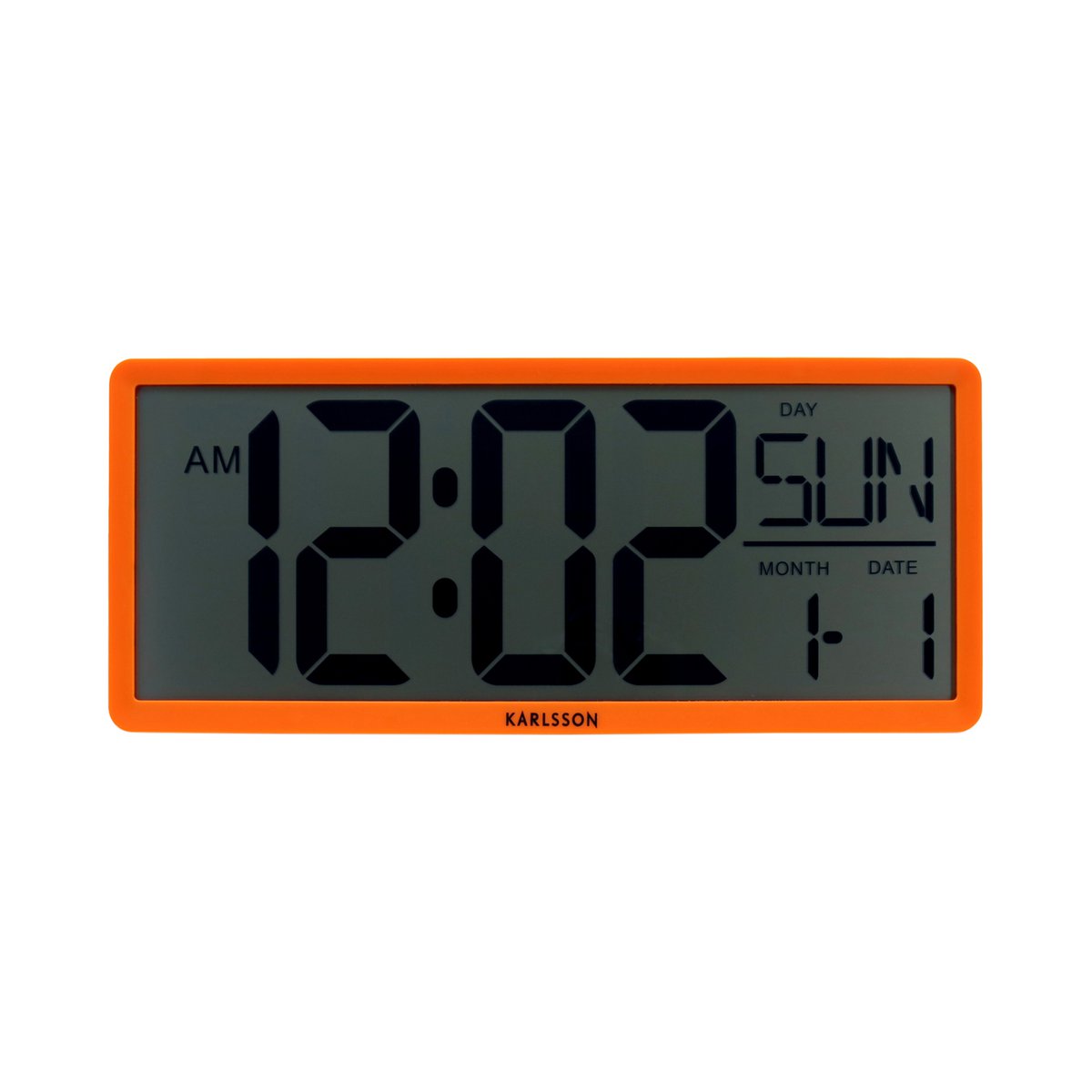 Wand-/Tischuhr Retro LCD