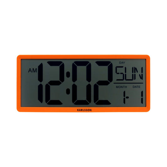Wand-/Tischuhr Retro LCD
