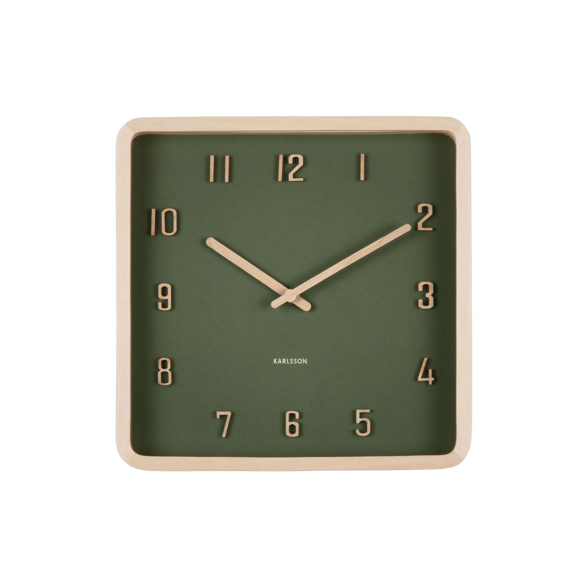 Wanduhr Nervadura Quadrat