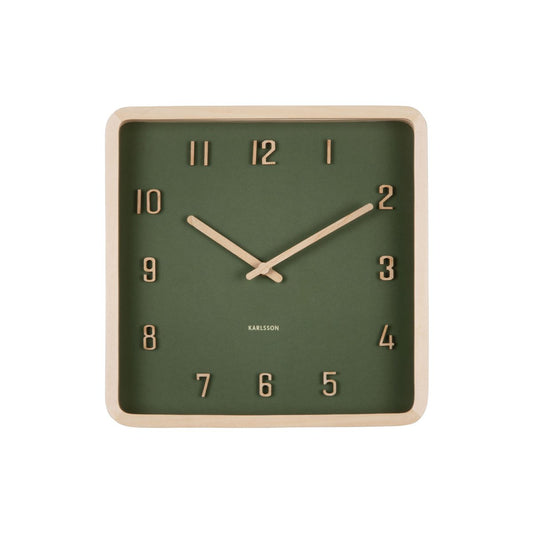 Wanduhr Nervadura Quadrat