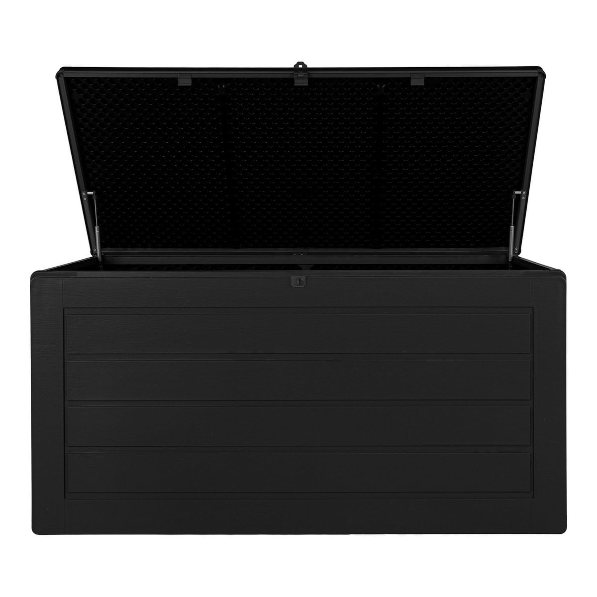 Dubrovnik Cushion Box - Kissenbox, Kunststoff, schwarz, 146,5x61x64,5 cm, 490 L