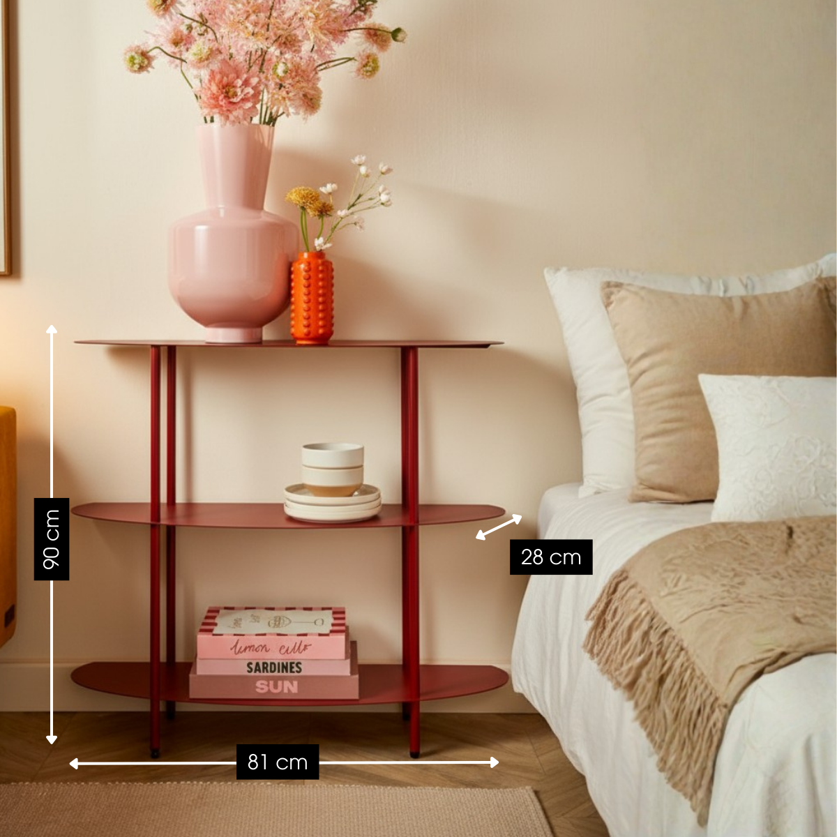 Schrank Rot