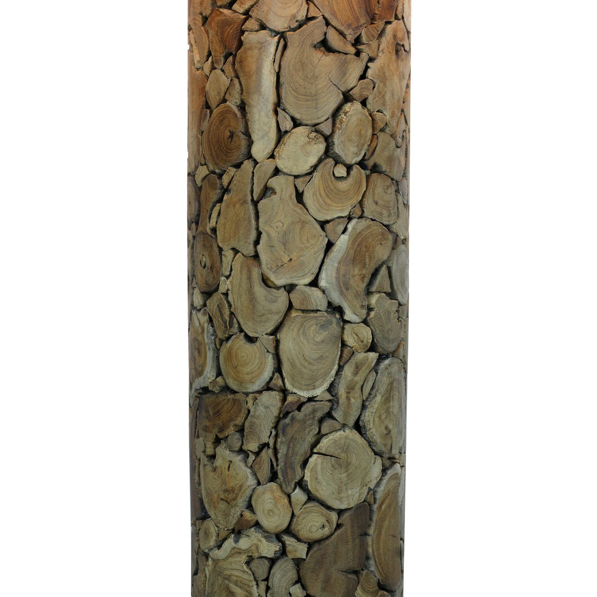 Floor lamp driftwood natural/white 170 cm