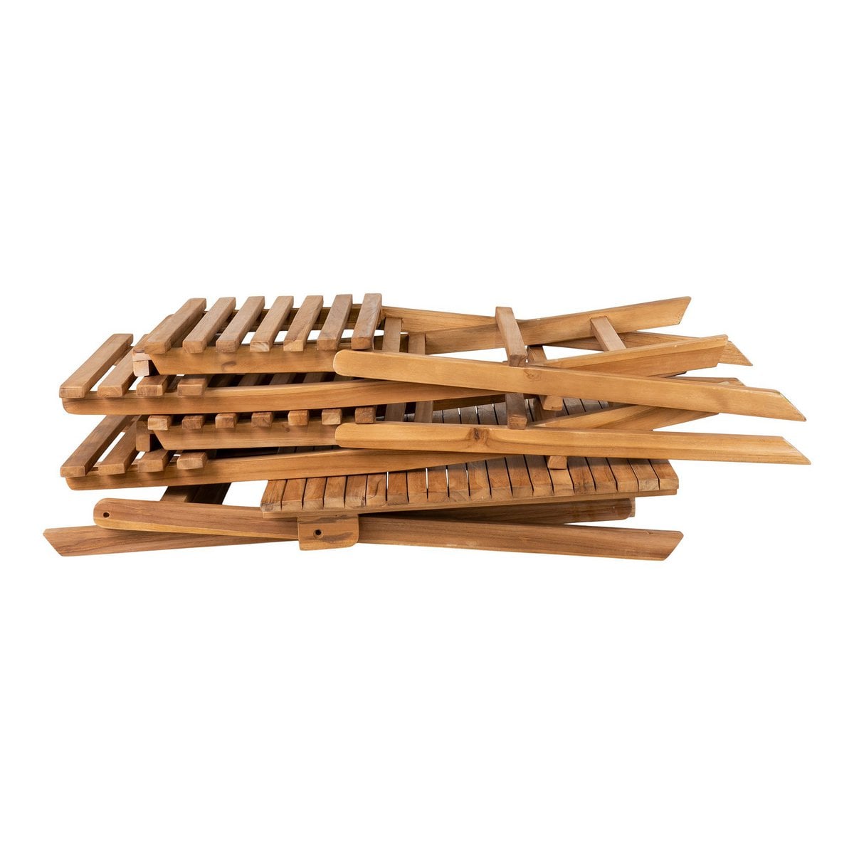 Cuenca Café-Set – Café-Set, 2 Stühle und 1 Tisch, Teak, natur