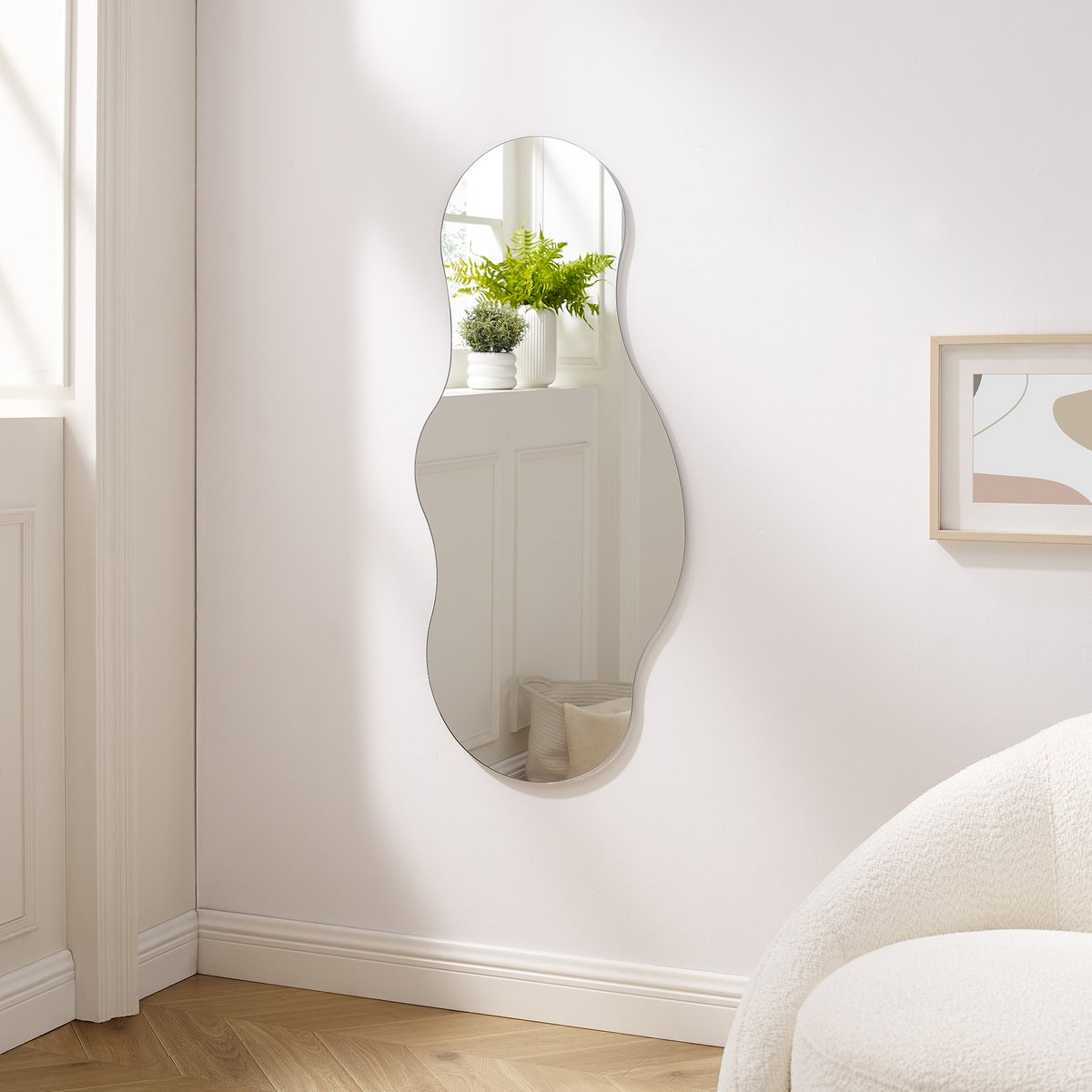 Mirror frameless 50x110 cm