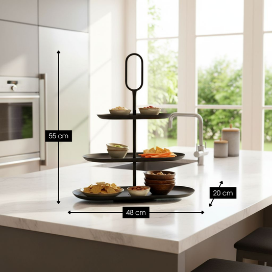 Etagere Rama Schwarz