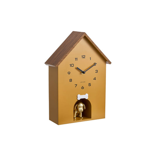 Wanduhr Hundehütte