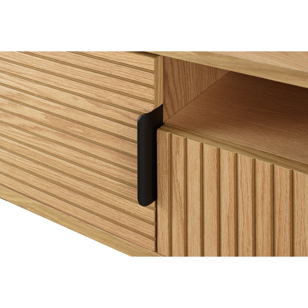 TV-Board 120 cm Eiche Echtholzfurnier