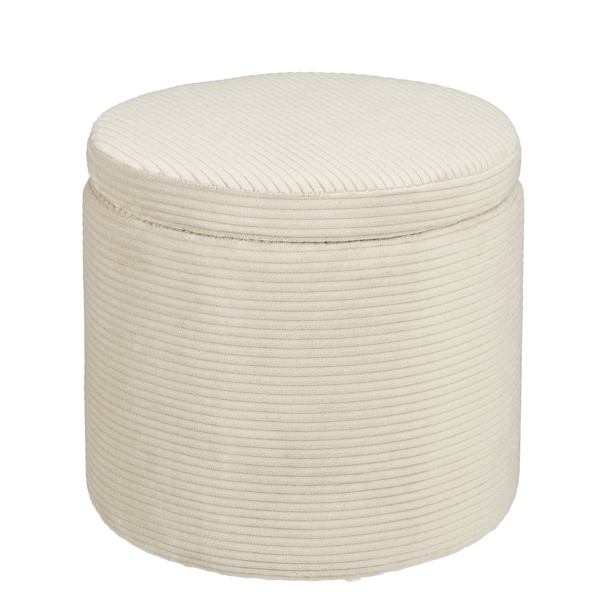 Pouf Pouffe Cremeweiß