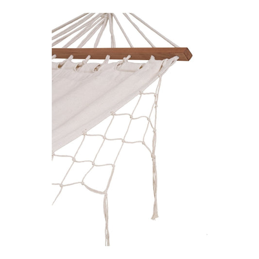 Edessa Hängematte - Off White, Polyester/Baumwolle/Lärche