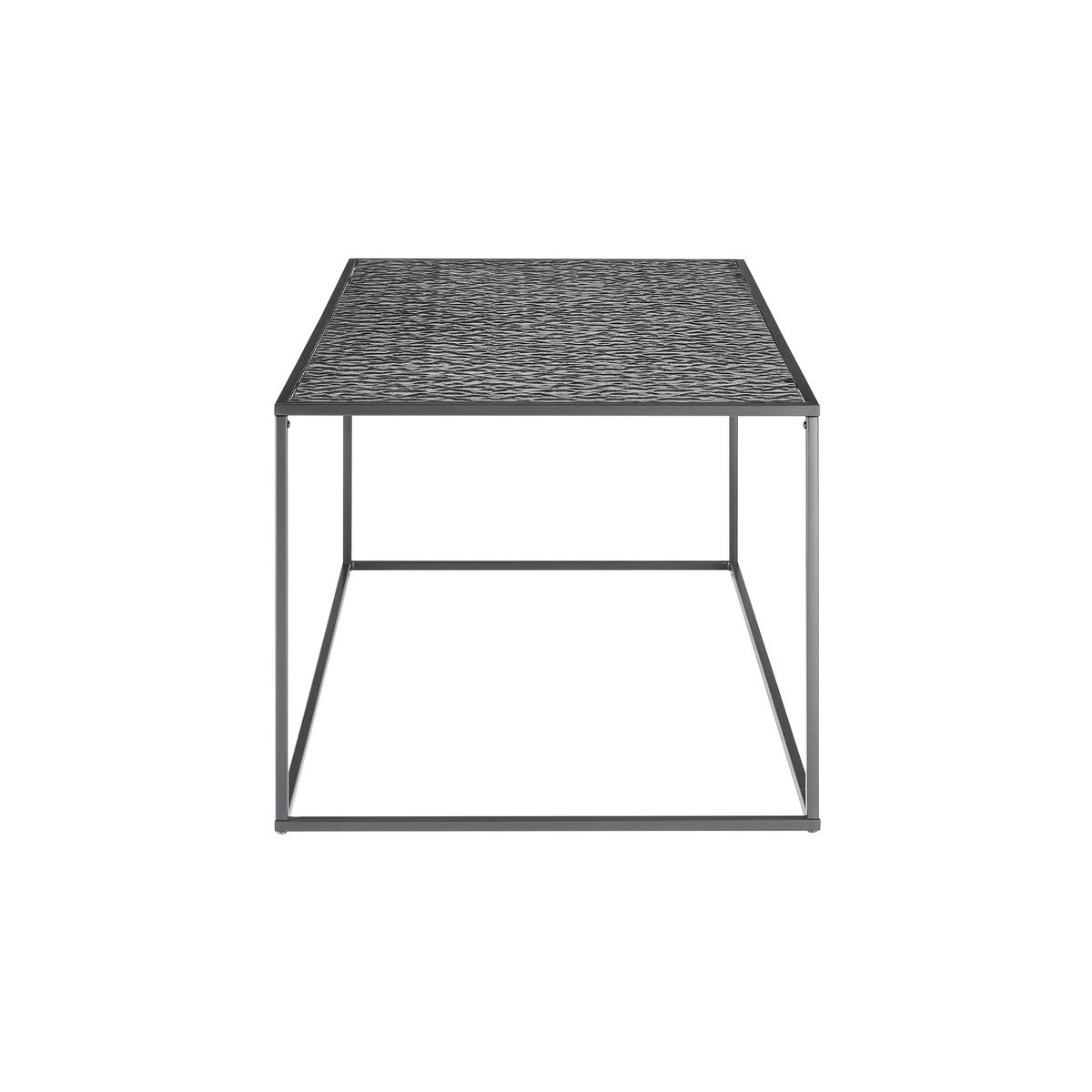 Coffee table 110x55 cm black