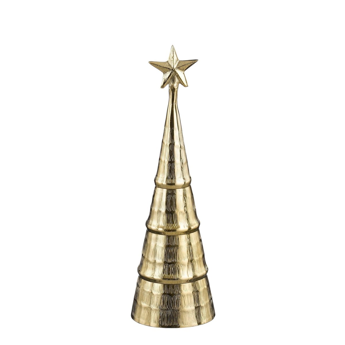 Dekorativer Weihnachtsbaum Gold