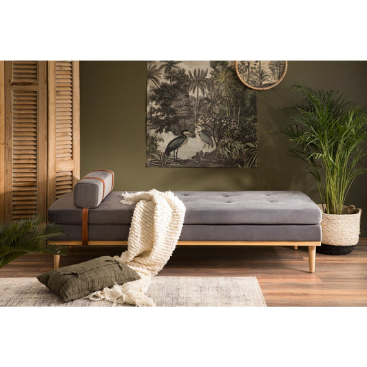 Daybed velvet grey