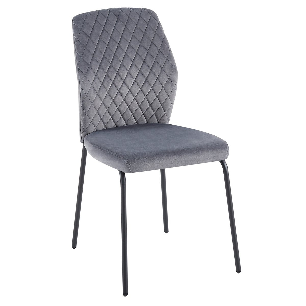 Chair set of 2 gray