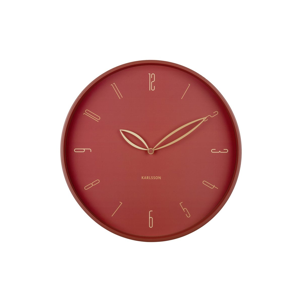 Wanduhr Blütenblätter