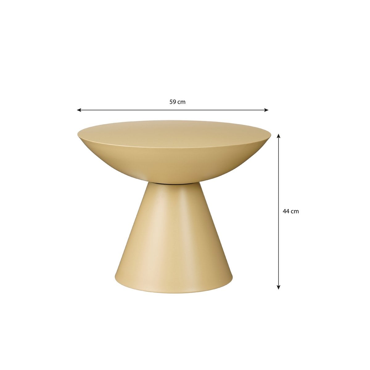 Beistelltisch Celise Beige