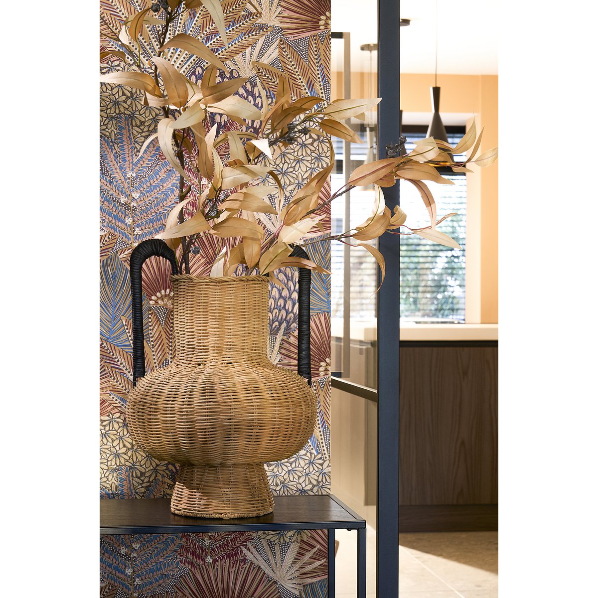 Dekorative Vase Loulou Hellbraun