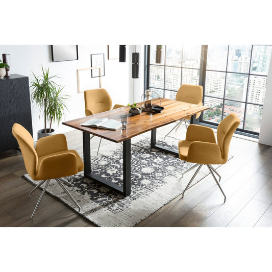 Dining group 5 pieces 160x85 cm