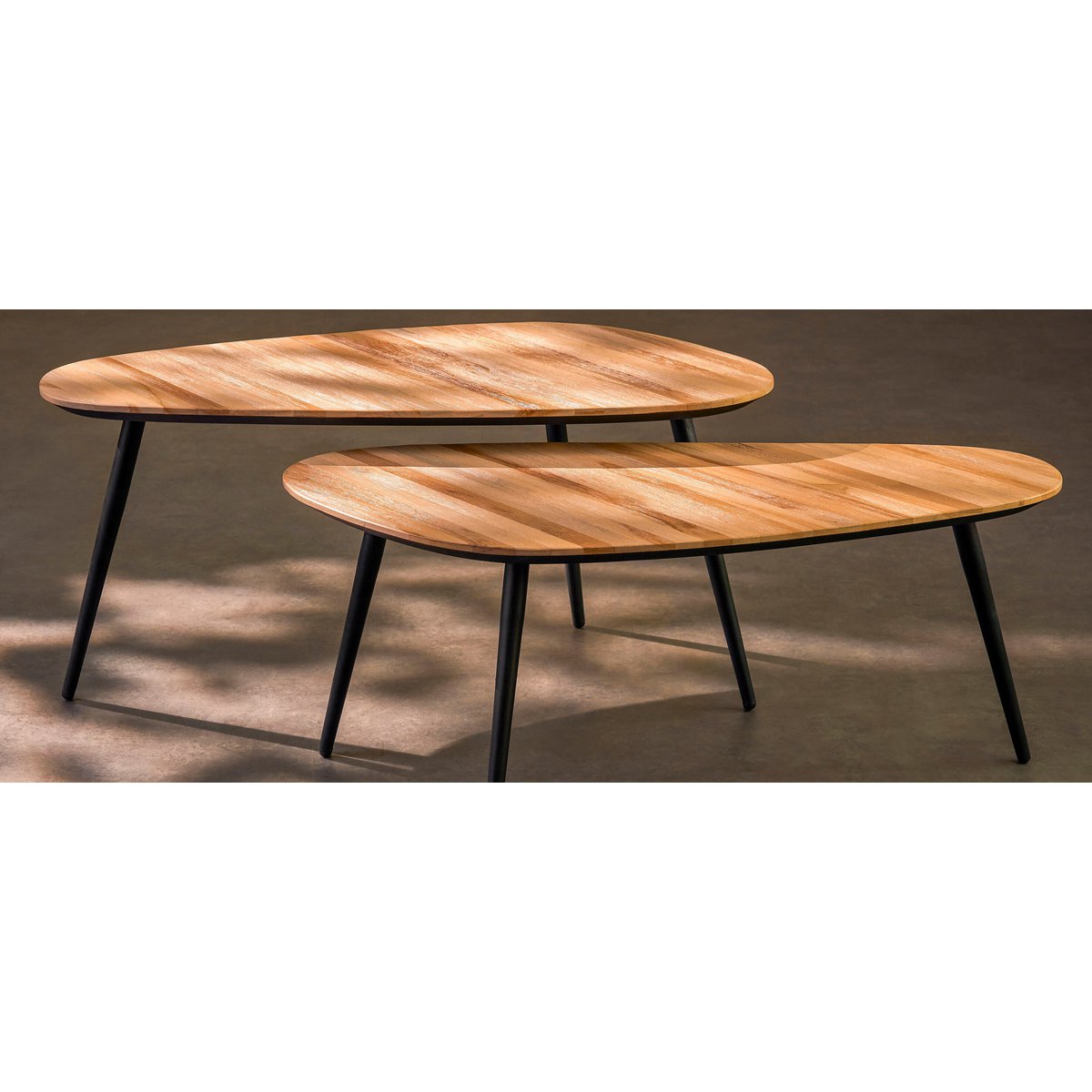 Beistelltischset Jailey Brown