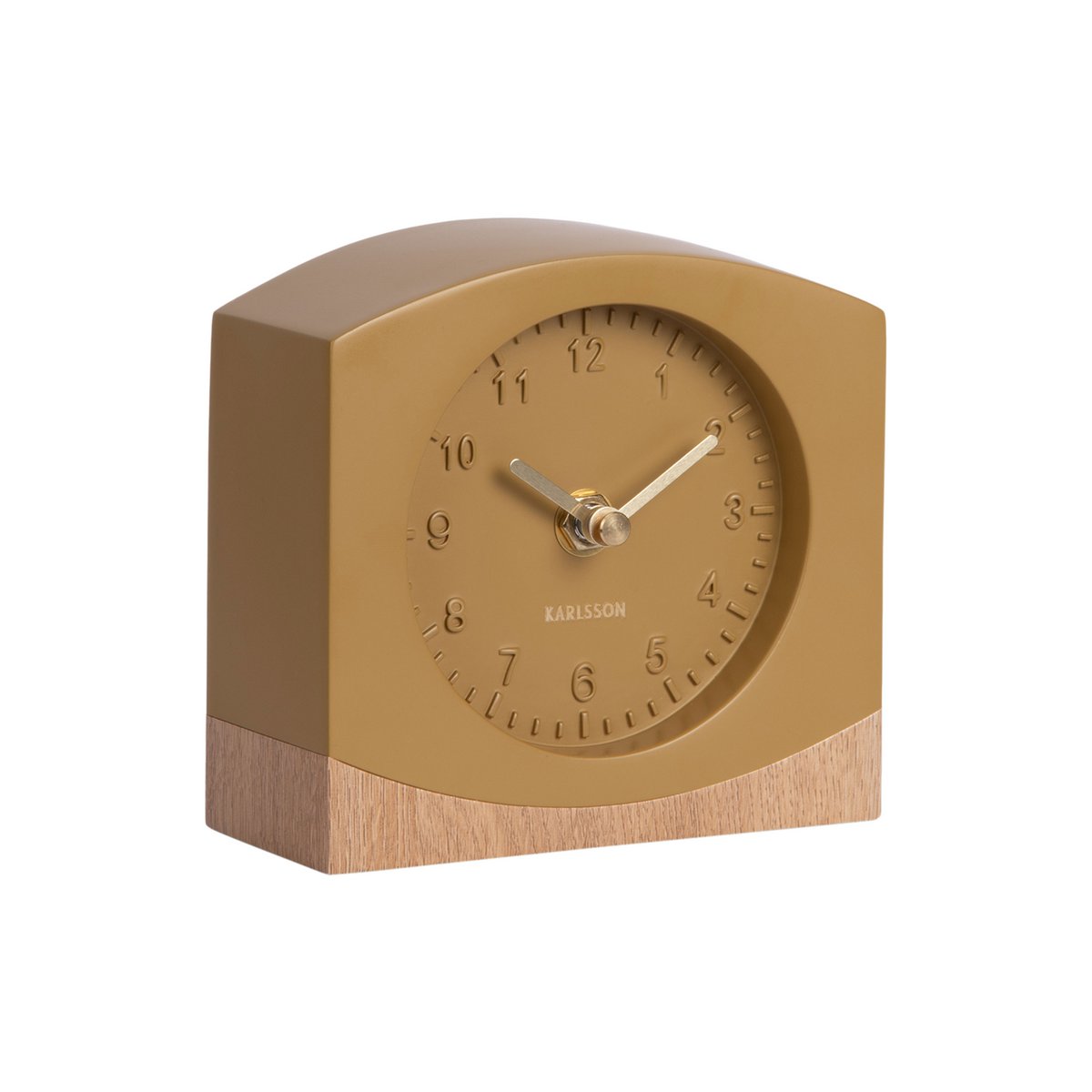 Tischuhr Paris mit Holz