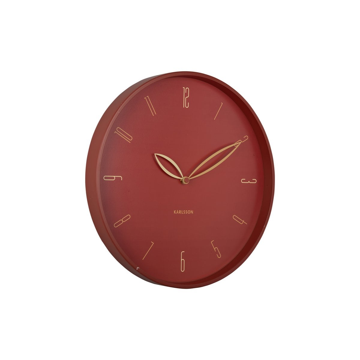 Wanduhr Blütenblätter