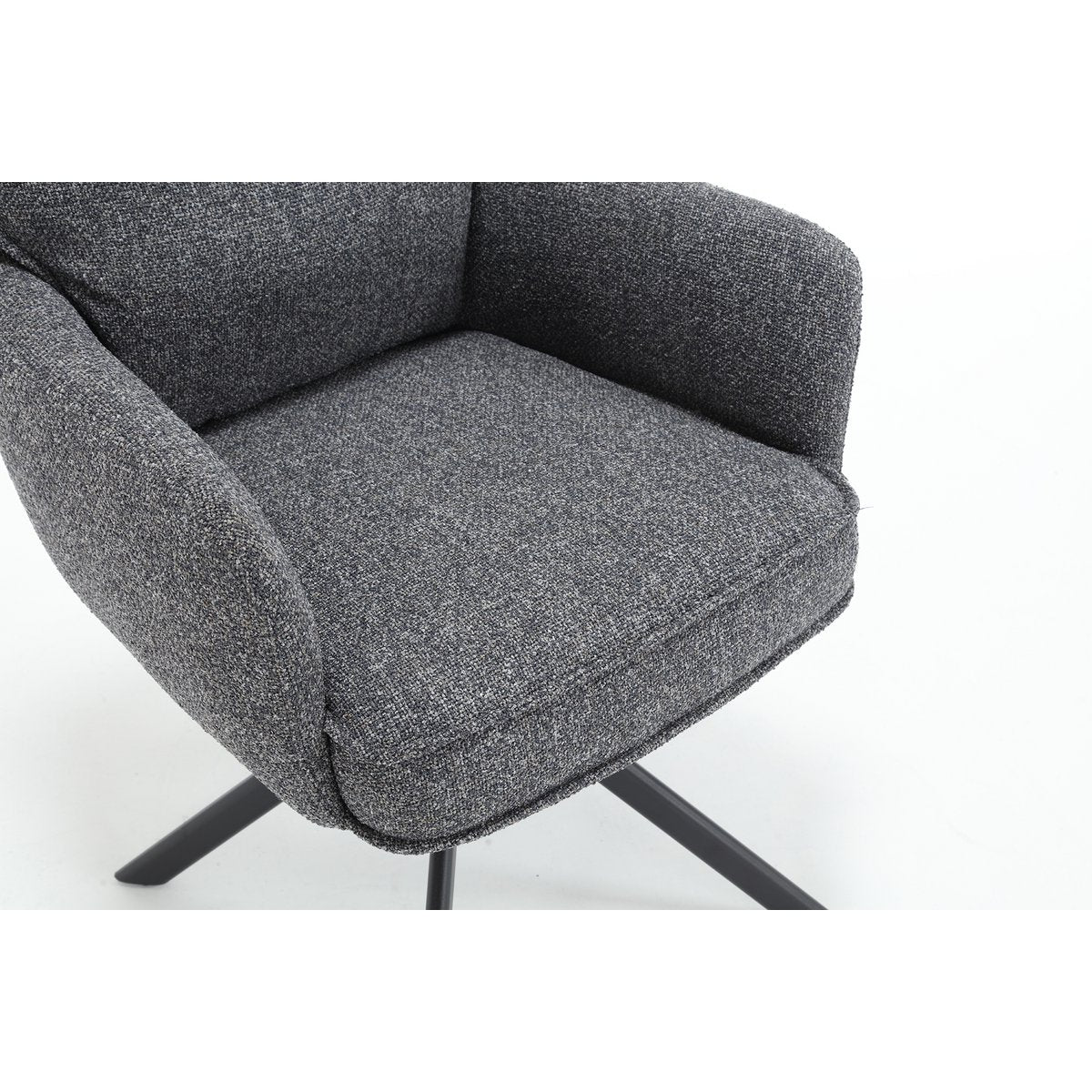 Armchair structural fabric anthracite
