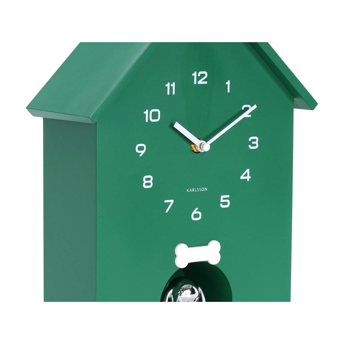 Wanduhr Hundehütte
