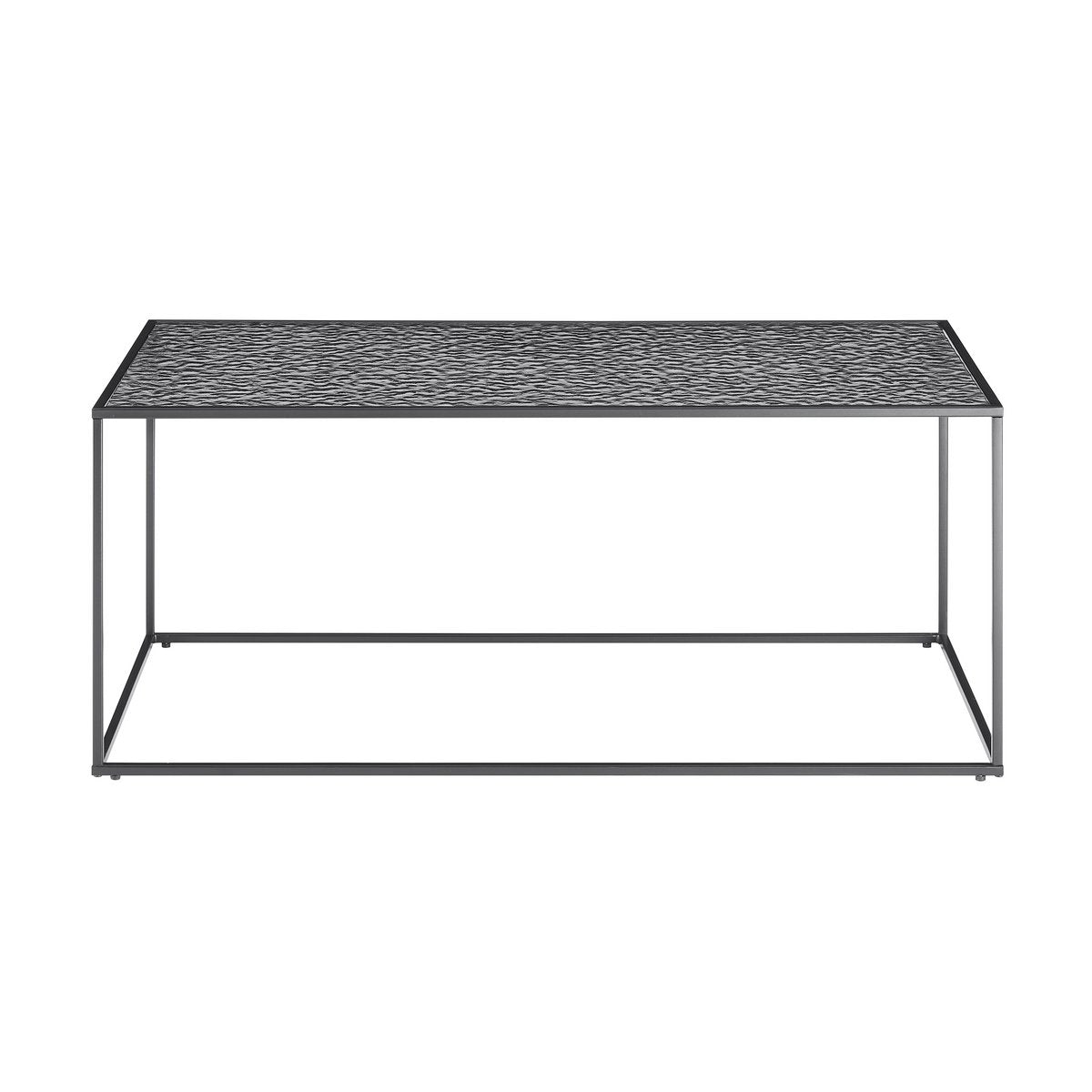 Coffee table 110x55 cm black