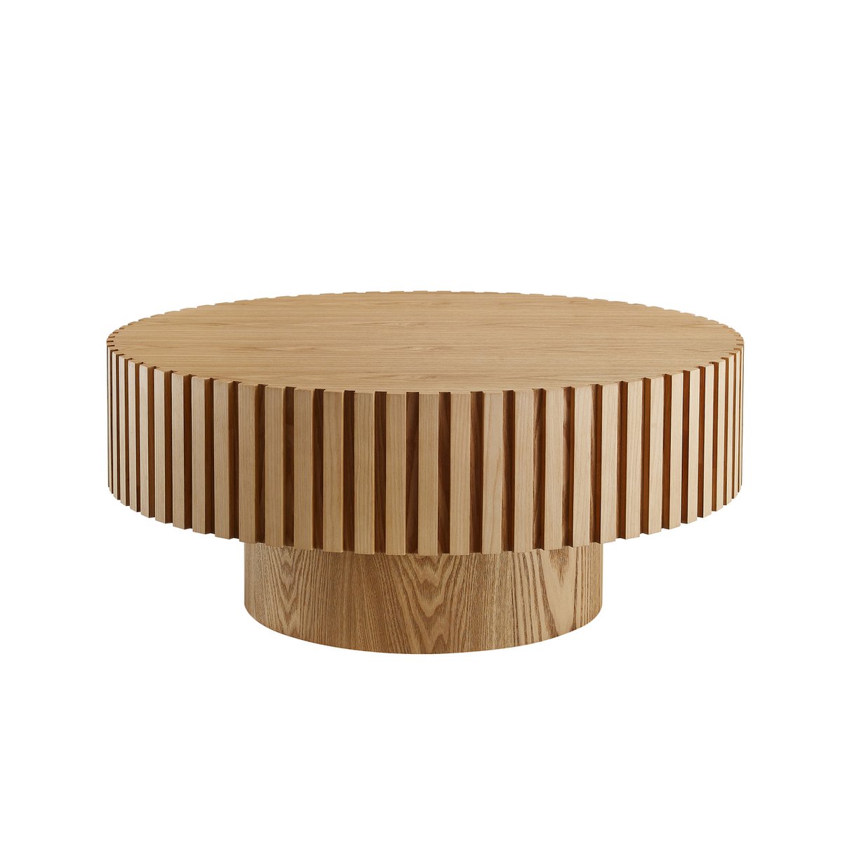 Couchchtic Ø 80 cm Natural